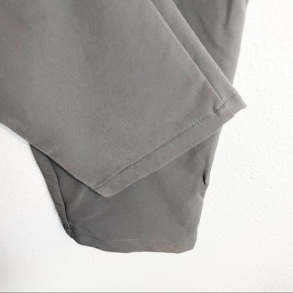 Betabrand Straight Leg Crop Dress Pants Gray Small - Picture 2 of 7
